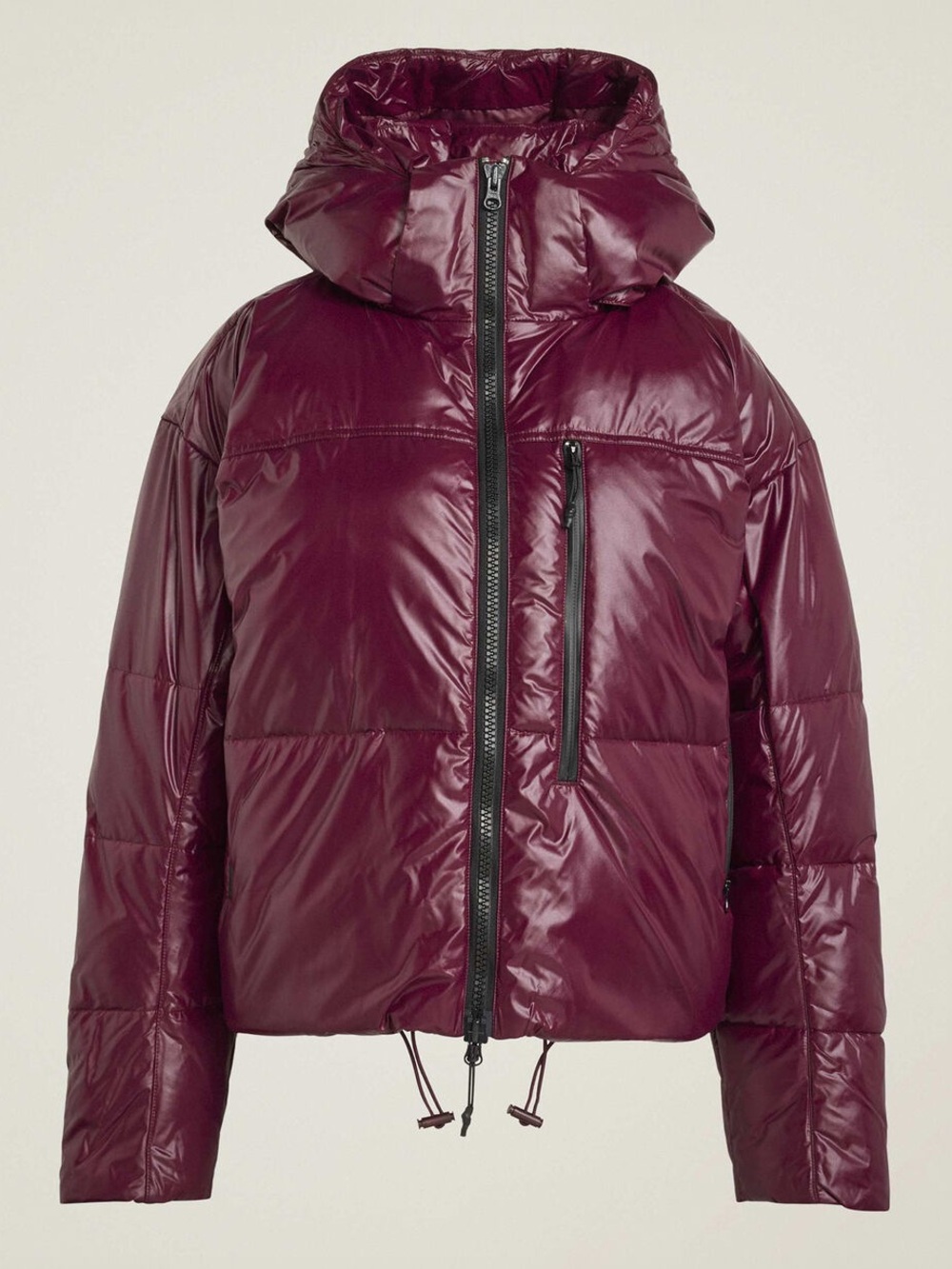 NWT✨ adidas by Stella McCartney TrueNature Short Puffer Jacket Burgundy XS